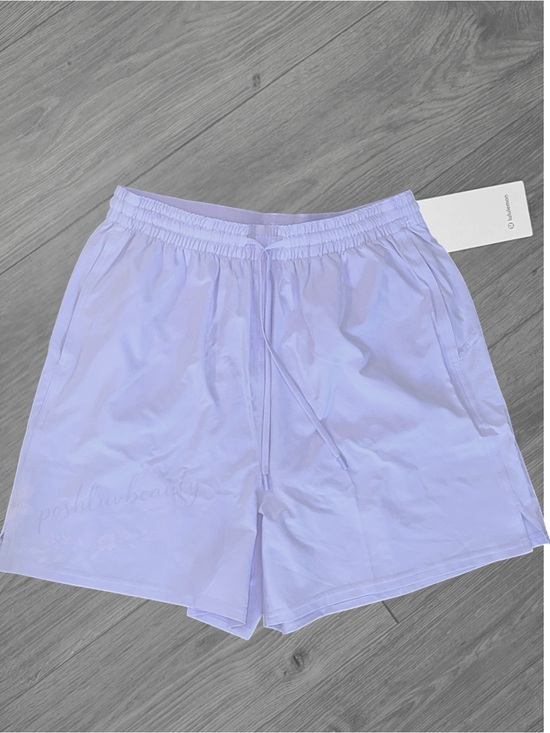 lululemon athletica Pants - NWT Lululemon Pace Rival HR Short 5” Lavender Frost Size 6 Athletic Running